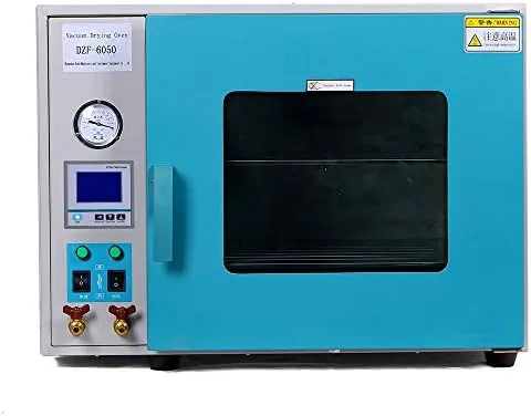 hnzxib lab vacuum drying oven 55l with stainless steel chamber